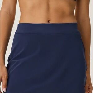 Outdoor Voices The Exercise 3” Skort M Navy Blue Active Athleisure Skirt Short